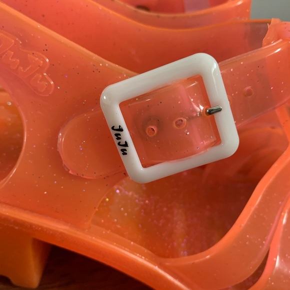 SOLD- Juju Glitter Jelly Sandal - Picture 4 of 6